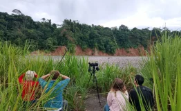 Visityng Manu in setember 2