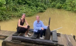 Visityng Manu in setember